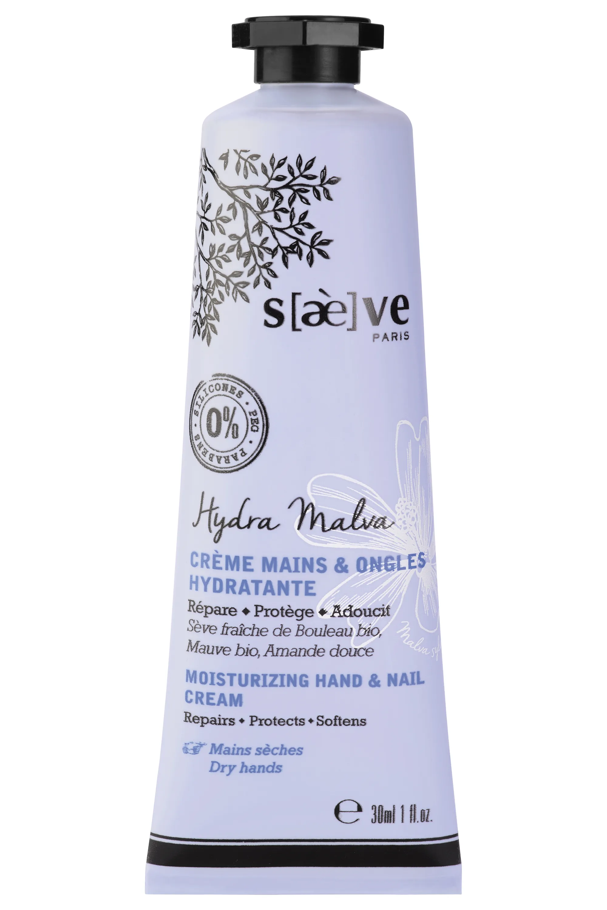 Saeve Crème mains & ongles hydratante Hydra Malva-30 ml