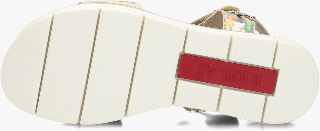 REPLAY gouden replay sandalen sandal 3