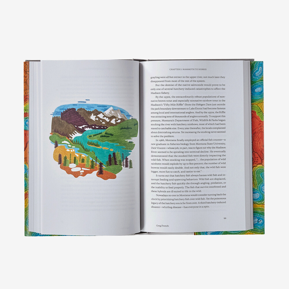 Die bedrohte Cutthroat-Forelle: Auf den Spuren des Schicksals der einheimischen Forelle des Yellowstone-Nationalparks von Greg French (gebundenes Buch/auch als E-Book erhältlich, 14,95 $)