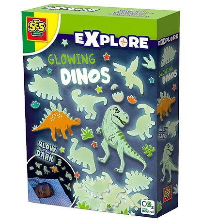SES Creative - Entdecken - Fluoreszierend Dinosaurier