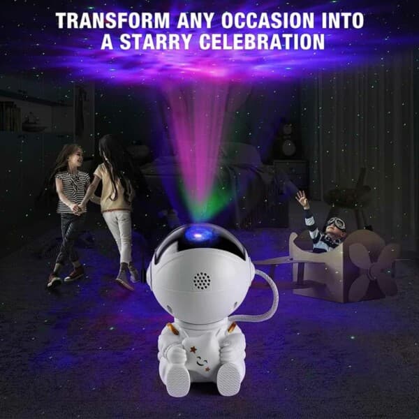 Galaxy Projector Nebula Effect - Star Projector med fjernkontroll