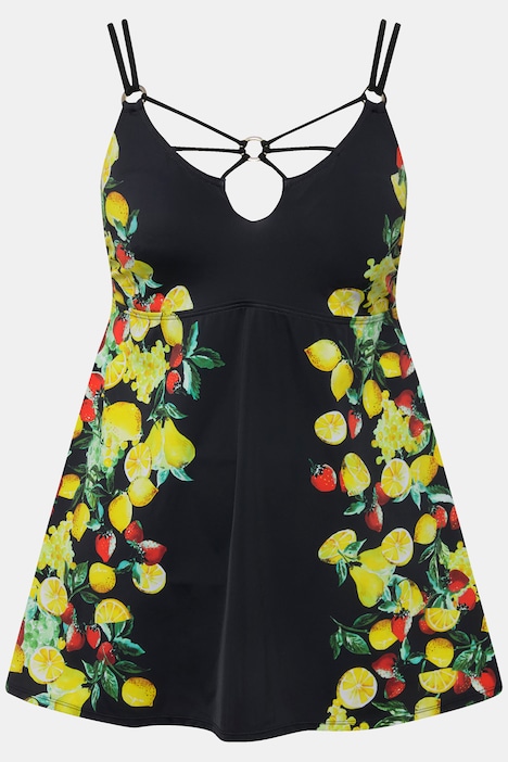 Badekleid, Zitronen, Softcups, Bügel, recycelt