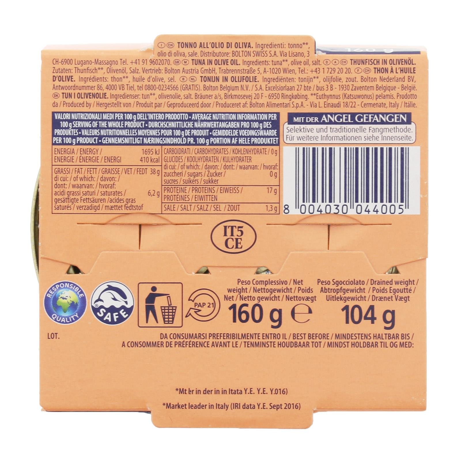 Rio Mare Thunfisch in Olivenöl