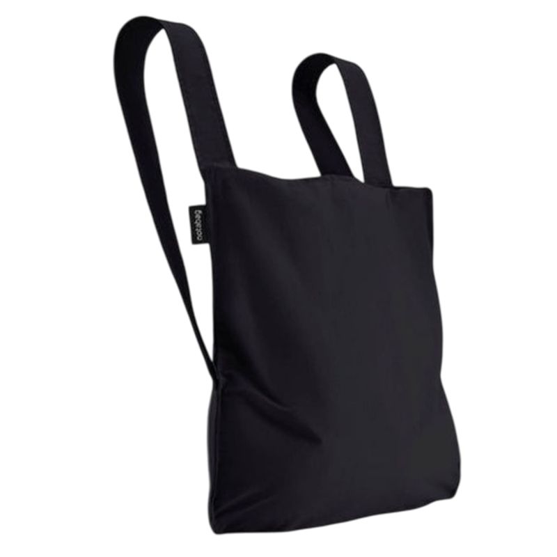 Sac shopping pliable avec pochette 65 cm Black