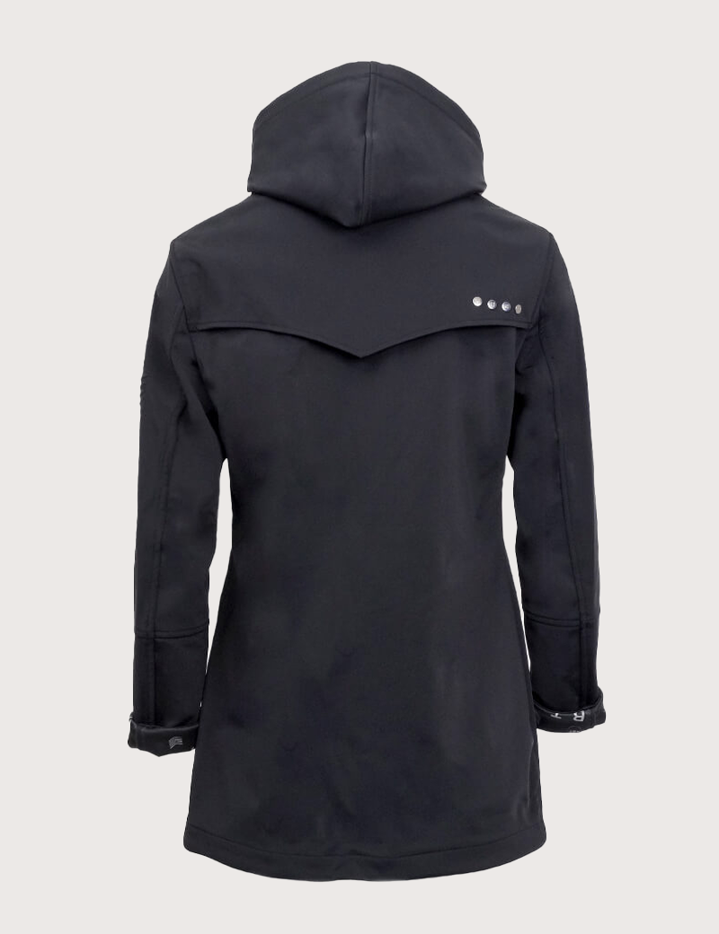 HBT BASICS - CASSIE TRENCH NOIR