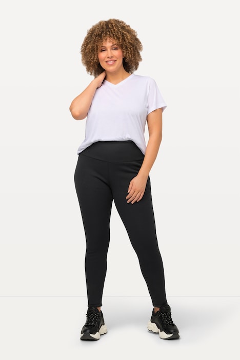 Leggings, Webfellfutter, extrawarm, High Waist