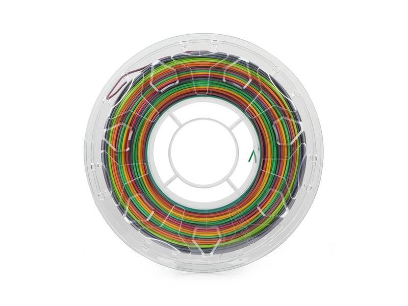 Creality Filament CR-PLA Regenbogen, 1.75 mm, 1 kg 1.75 mm PLA Filament für 3D Drucker