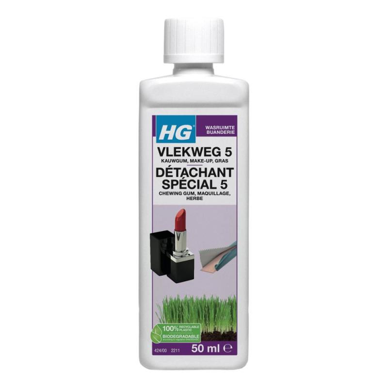HGVlekweg nr. 5 make-up/gras/etc 50ml