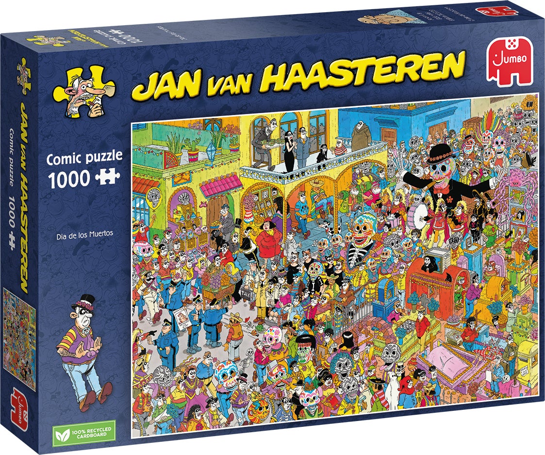 Jumbo Jan van Haasteren puzzel Dia De Los Muertos 68 x 49 cm 1000 stukjes