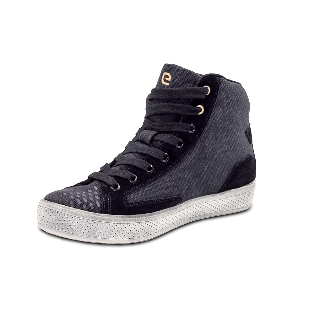 Eleveit - Baskets femme Antibes Waterproof Canvas Lady Noir