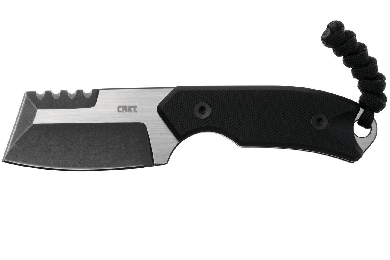 CRKT Razel Compact 4036 Black G10 vaststaand mes, Jon Graham design