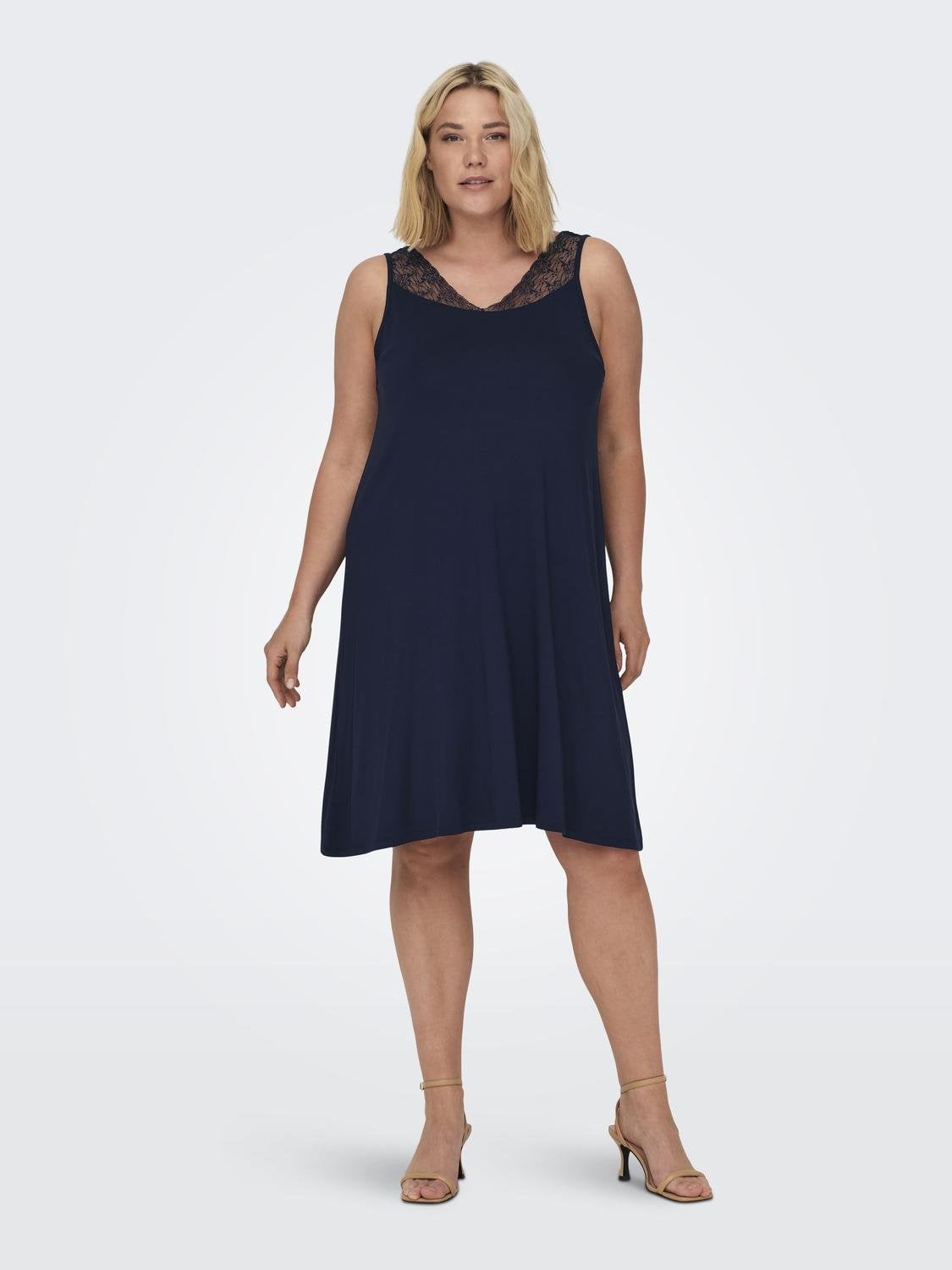 CARSIERA Langes Kleid Night Sky