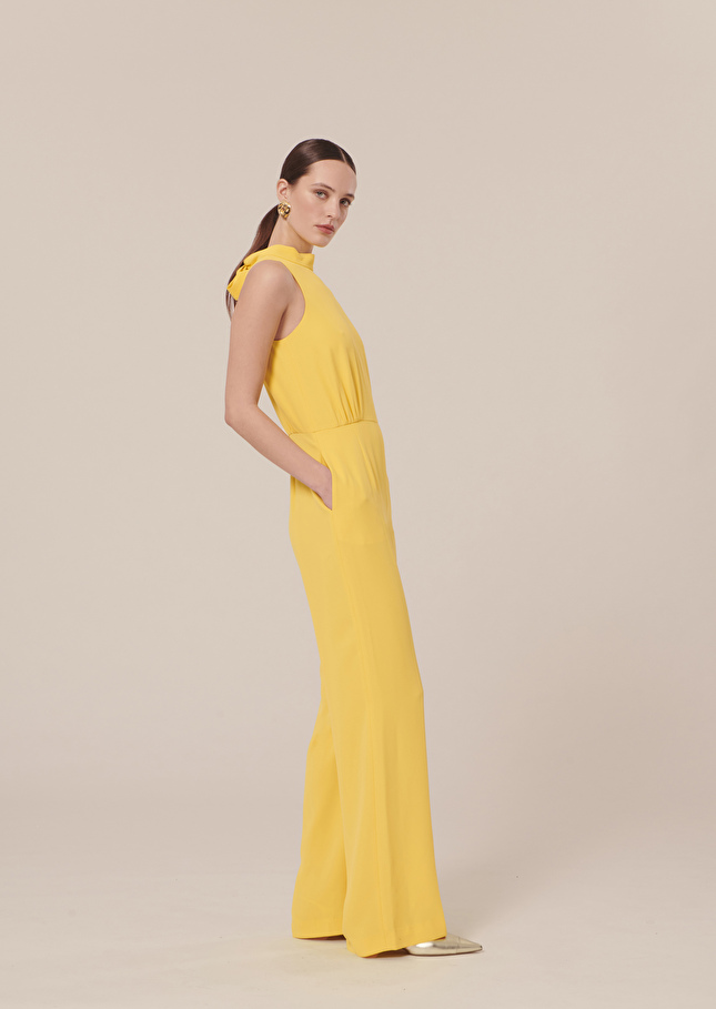 Combinaison Cecilejaune en crêpe