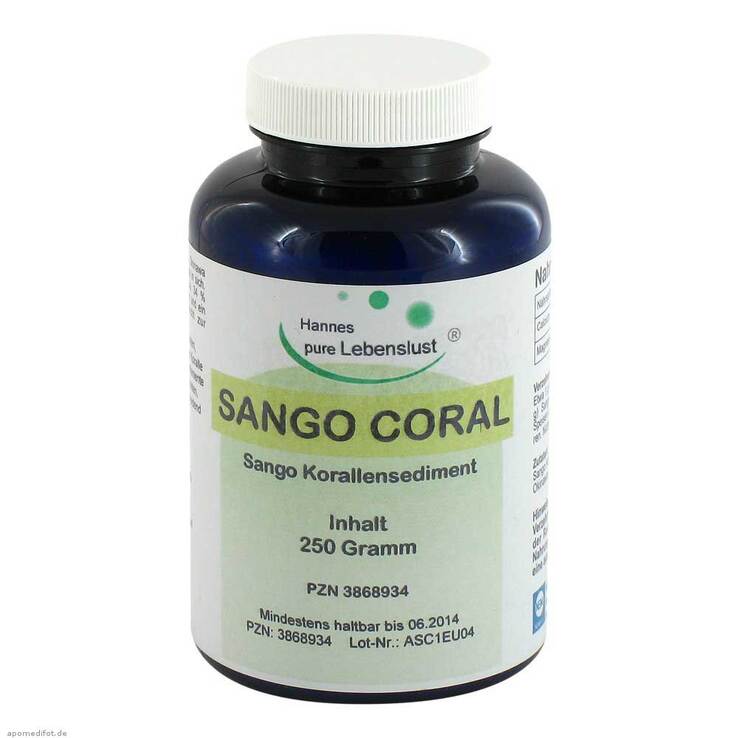 Sango Coral pur Pulver, 250 g