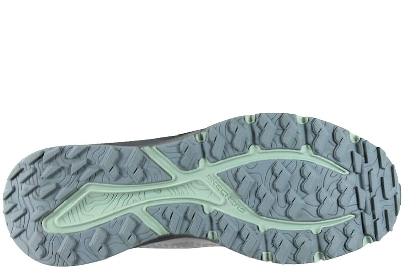 SKECHERS SWITCH BACK-MIST SNEAKERS I LYSEGRÅ TEKSTIL SLIP-INS