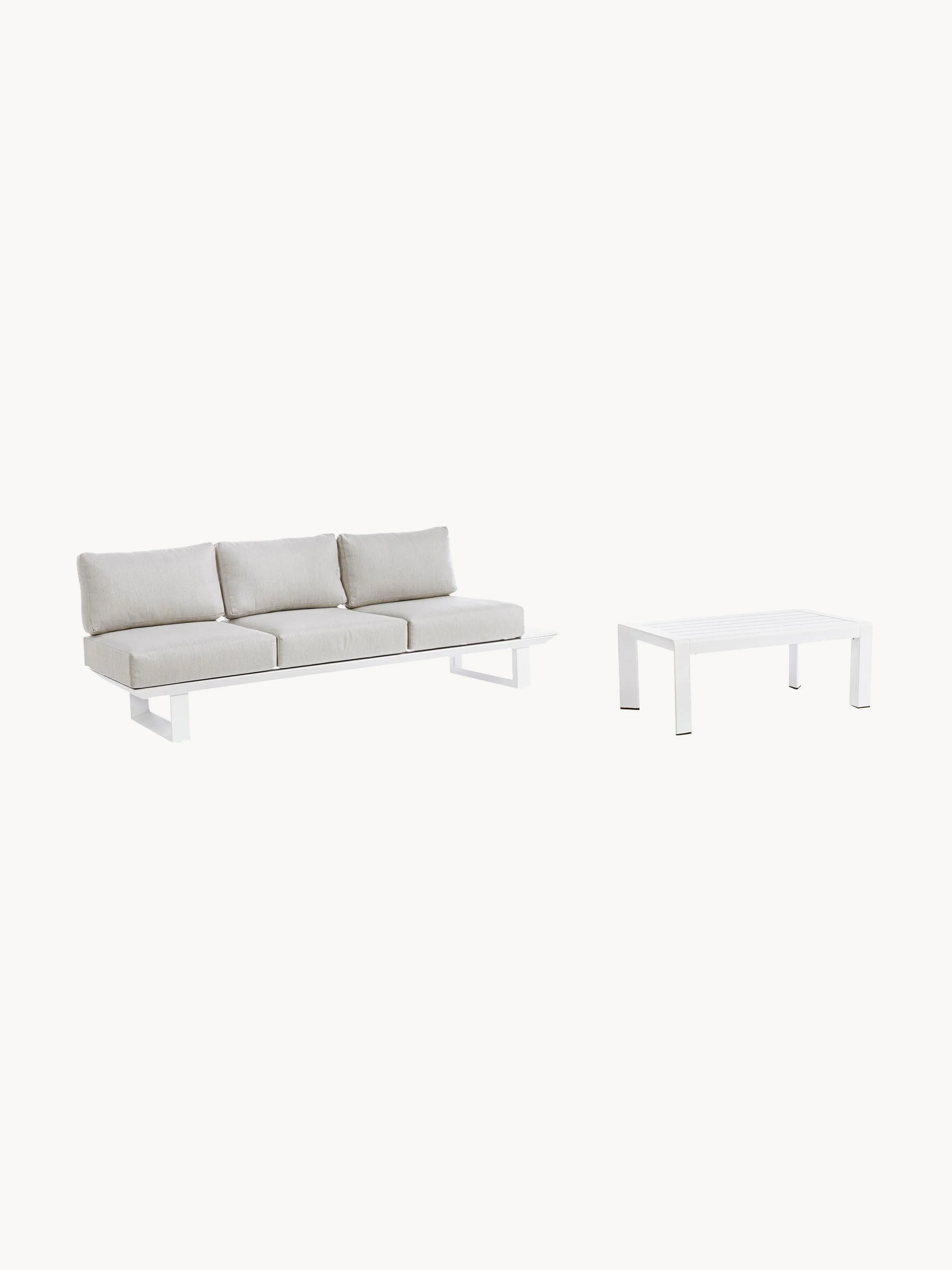 Tuin loungeset Konnor, 3-delig