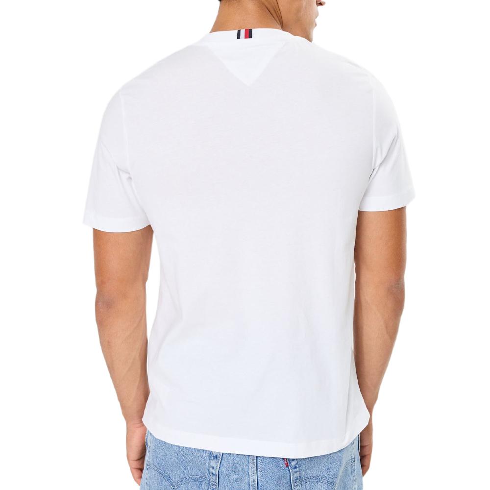 Tommy Hilfiger T-shirt Blanc Homme Tommy Hilfiger Pocket