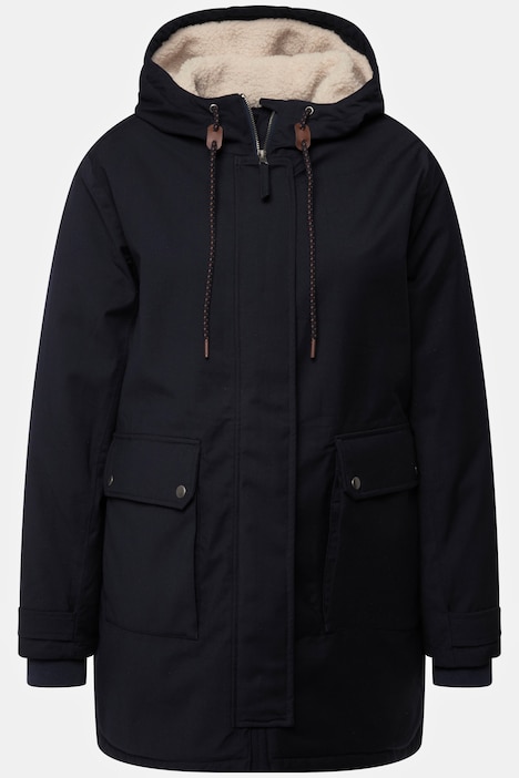 HYPRAR Funktions-Steppjacke, wasserdicht, Teddyfleece