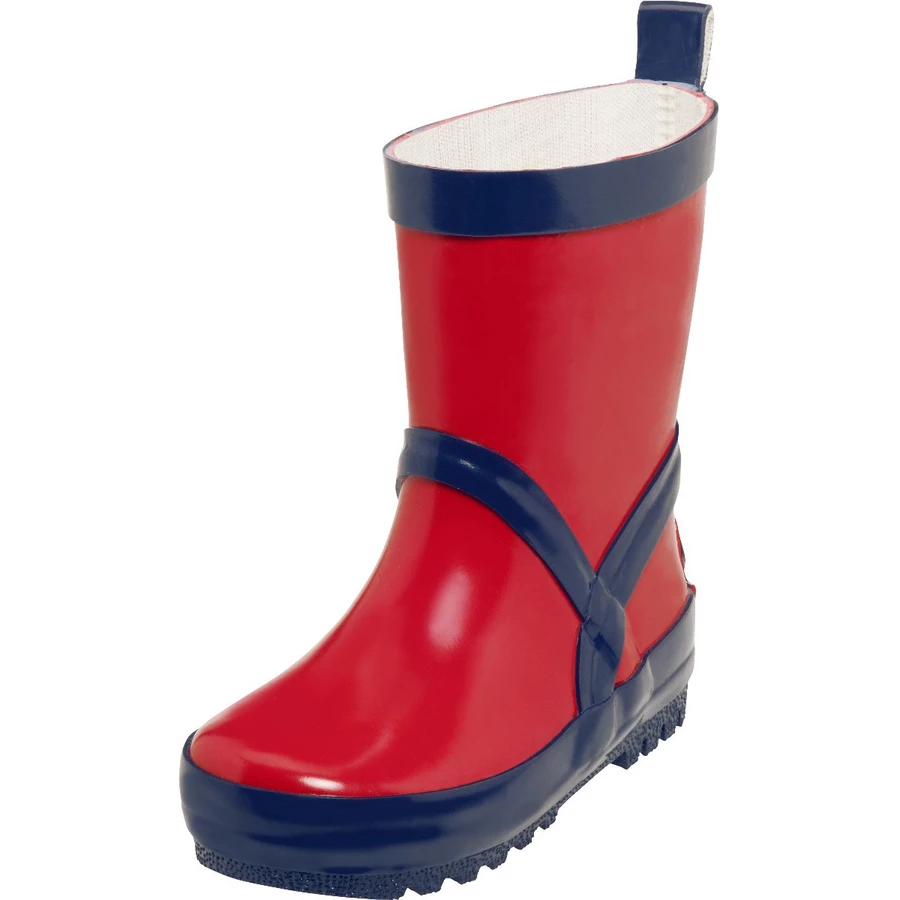 Playshoes Gummistiefel rotmarine