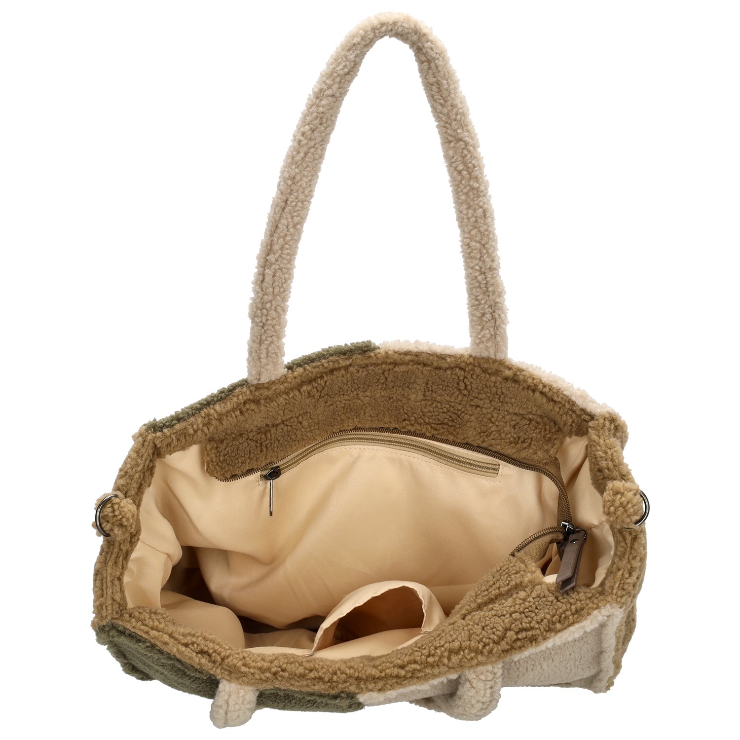 Zebra Trends Teddy Denise Shopper taupe