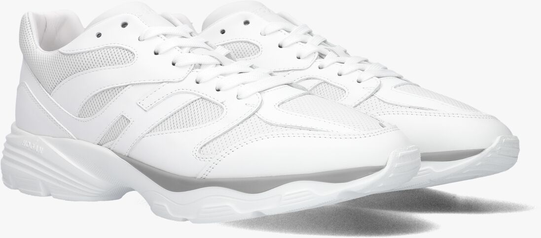 witte hogan lage sneakers hxm6650fj10 led