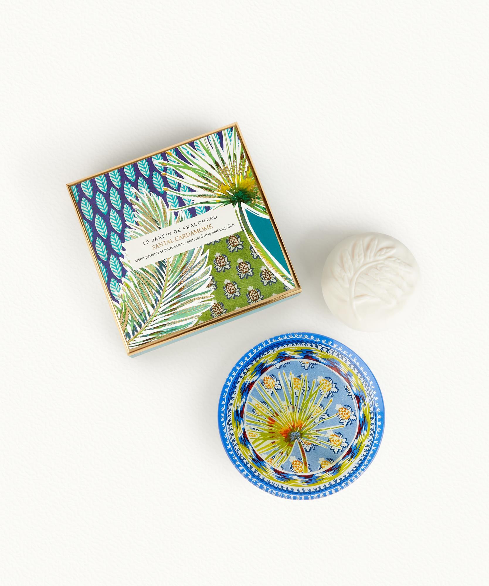 Santal Cardamome  Savon & porte savon - 150 g