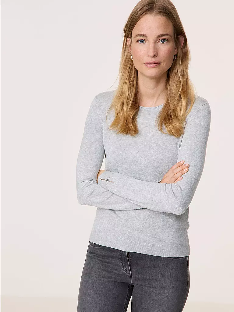 GERRY WEBER Pullover silber