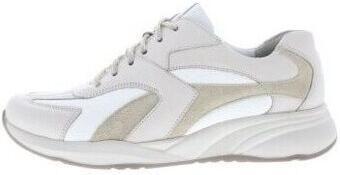 Durea 6316 H Lage sneakersDames sneakers Wit beige