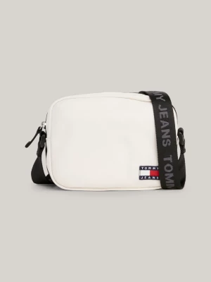 Bolsa transversal Essential com patch de logotipo