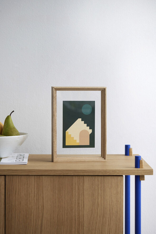 Moebe Standing Frame A5 Oak Oak