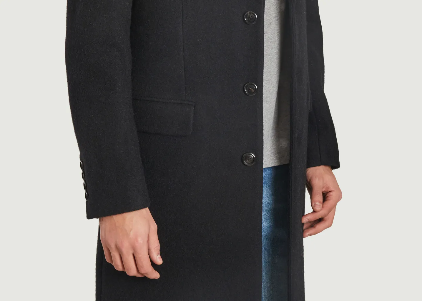 Manteau Trois Boutons AMI Paris