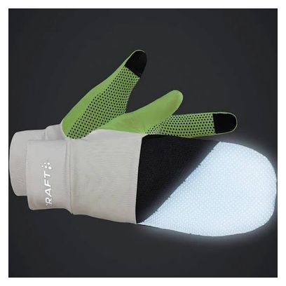 Gants de Sport Craft ADV Lumen Hybrid Jaune Blanc