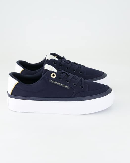 Tommy Hilfiger ESSENTIAL VULC TEXTILE SNEAKER Sneaker in Blau
