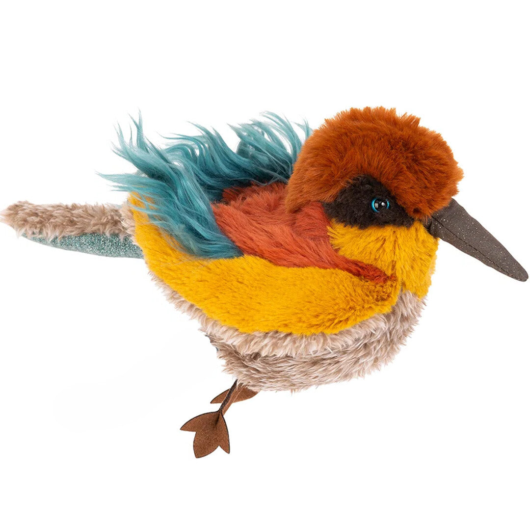Moulin roty knuffelvogel bijeneter - 22 cm