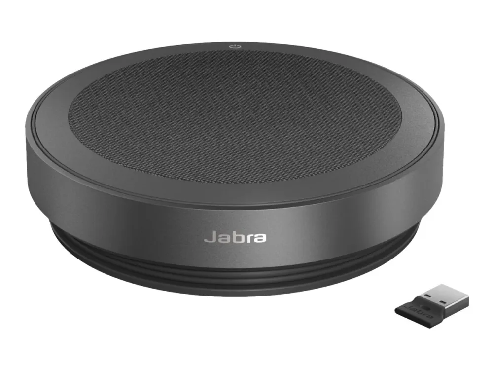 Jabra Speak2 75 MS - Konferencetelefon håndfri - Bluetooth - trådløs - USB-A, USB-C - mørkegrå - Certified for Microsoft Teams Rooms, Optimized for Microsoft Teams, Microsoft Swift Pair Certified