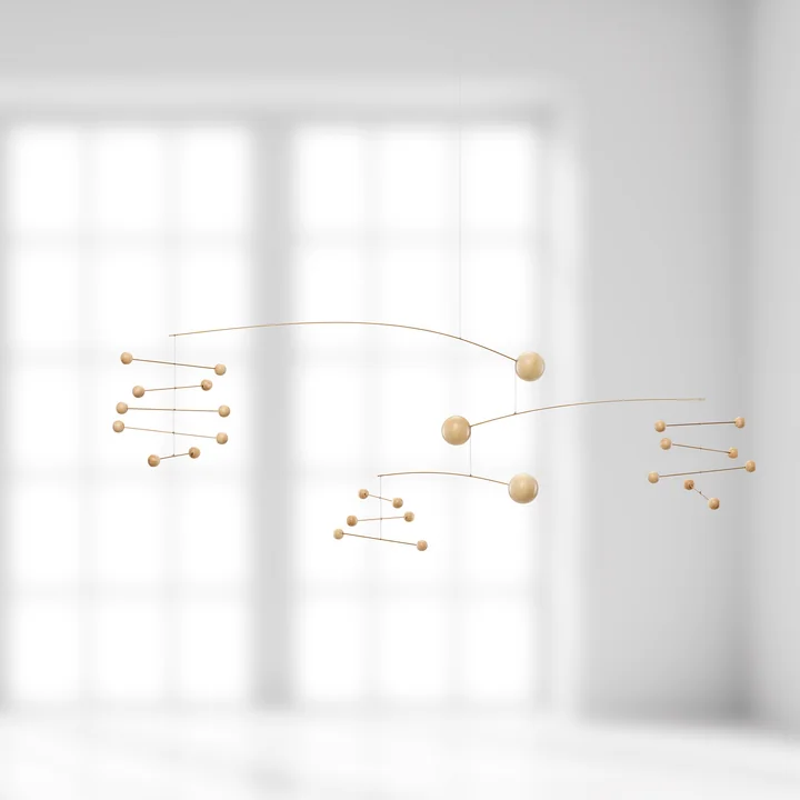 Flensted Mobiles - Symphony in 3 Movements Mobile, natur