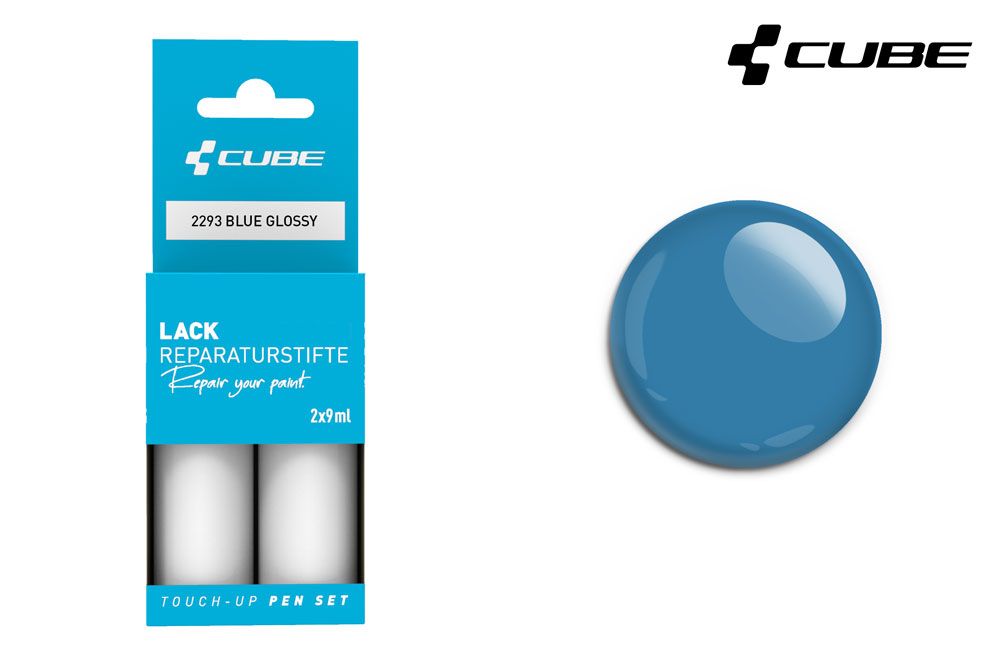 Cube Lackreparaturstift Set BLUE glossy kaufen | Bike-Discount