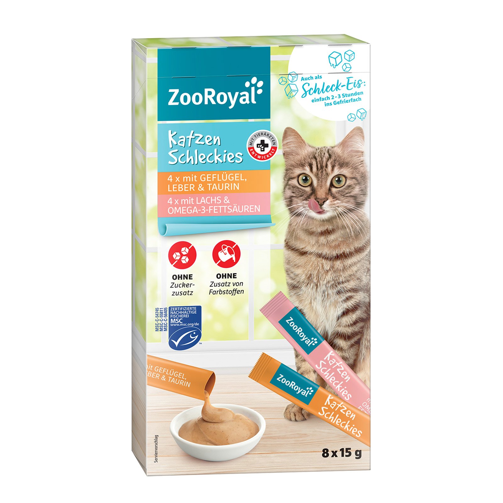 ZooRoyal Schleckies Geflügel und Lachs