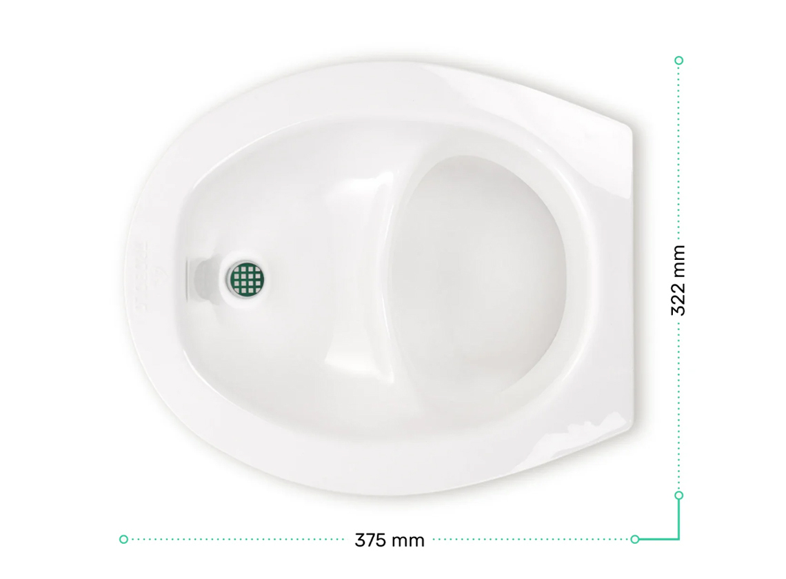 TROBOLO droogtoilet inzetstuk – white