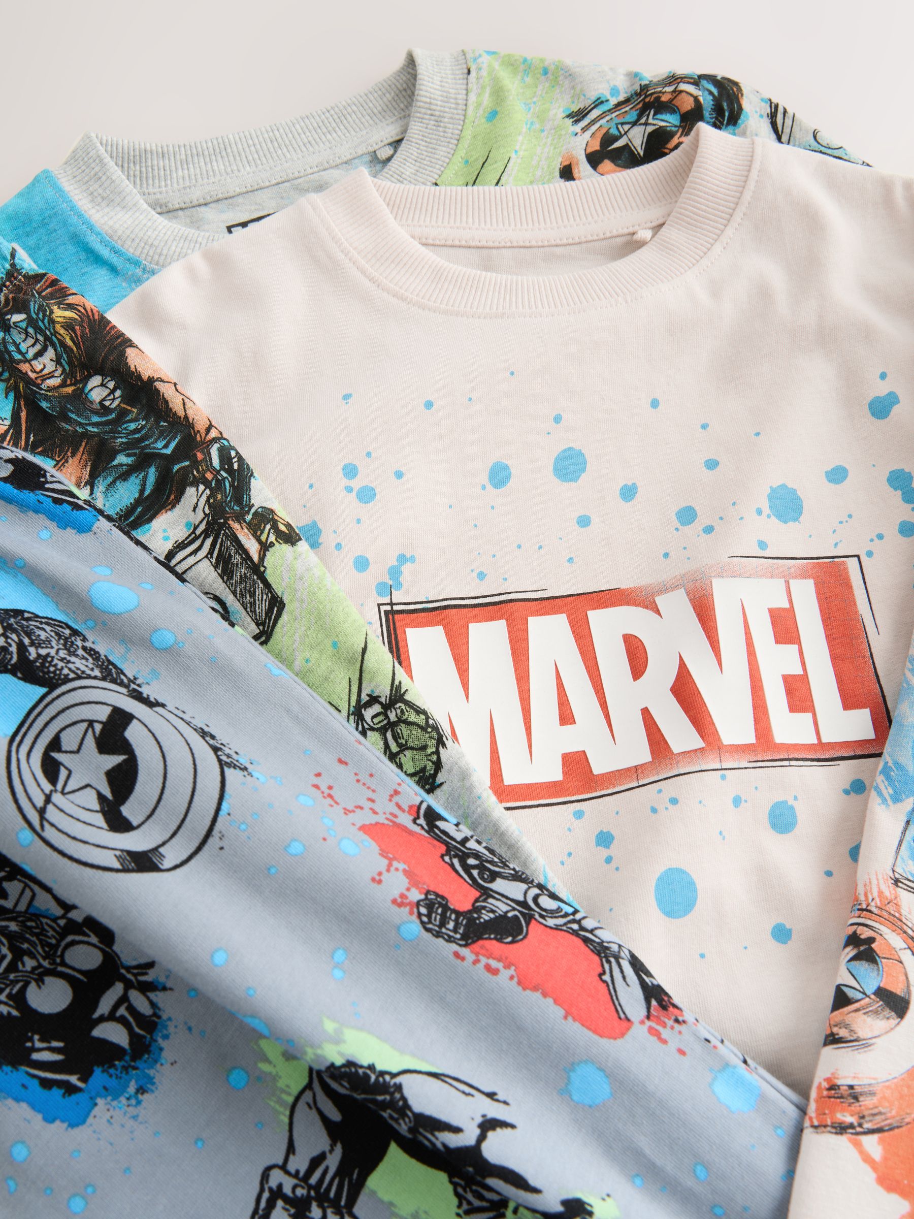 Meerkleurig Marvel - Licentie Joggingbroeken Pyjama's 2 verpakking (3-16jr)