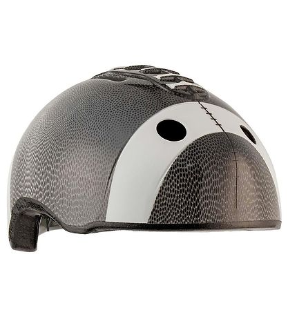 Crazy Safety Fahrradhelm m. Light - Fußball - Schwarz