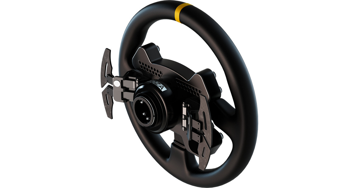 MOZAR9 V3 +RS V2 + SR-P bundel  (Zwart, Basis, stuur en pedalen)