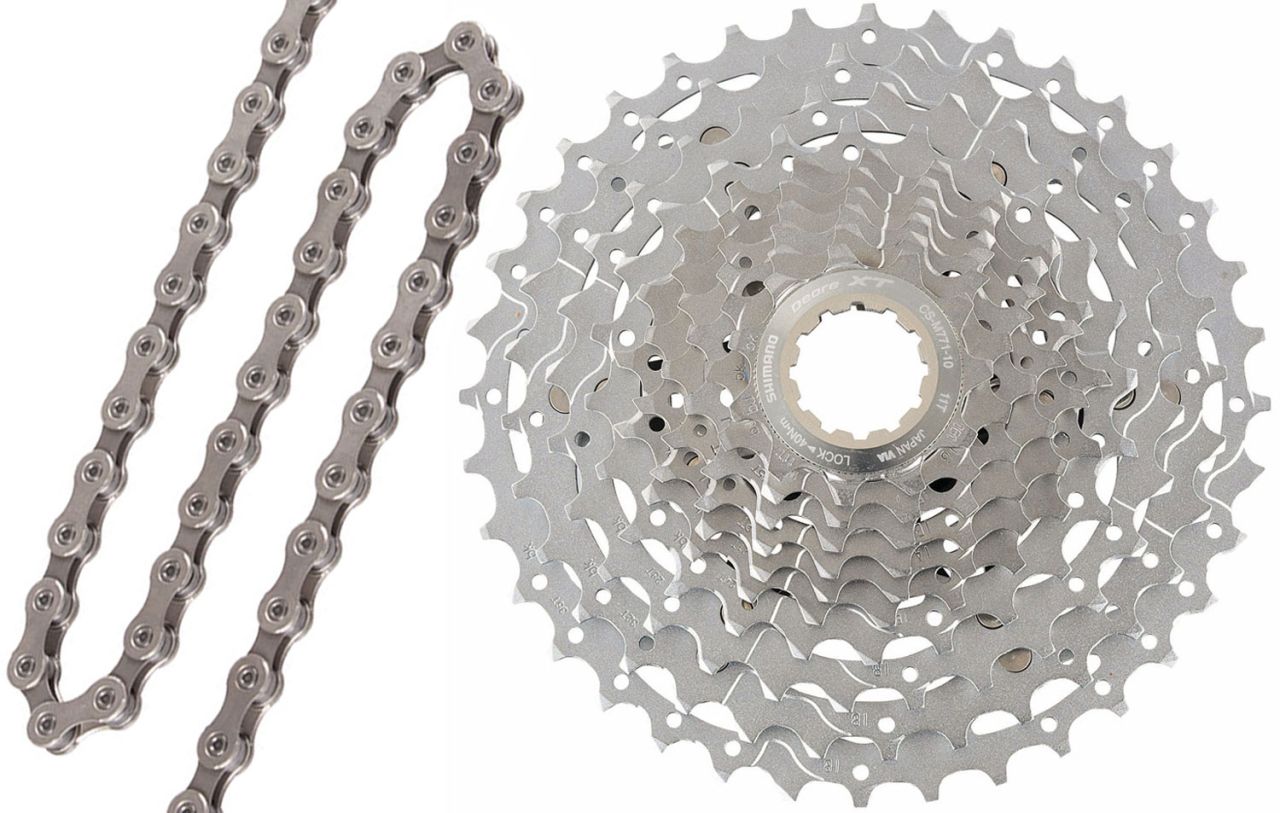 Shimano XT CN-HG95+CS-M771 10-fach Verschleissset 11-32 kaufen | Bike-Discount