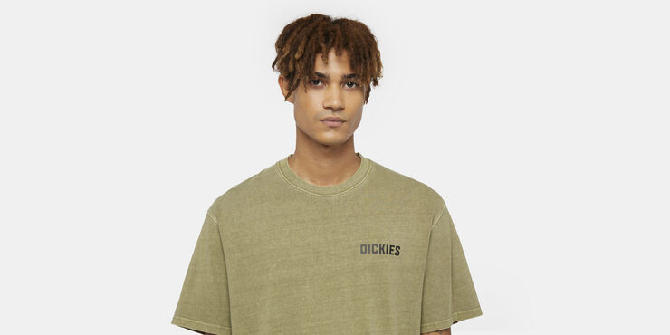 Dickies HIGH FLYING WORKWEAR TEE SS IMPERIA Imperial green