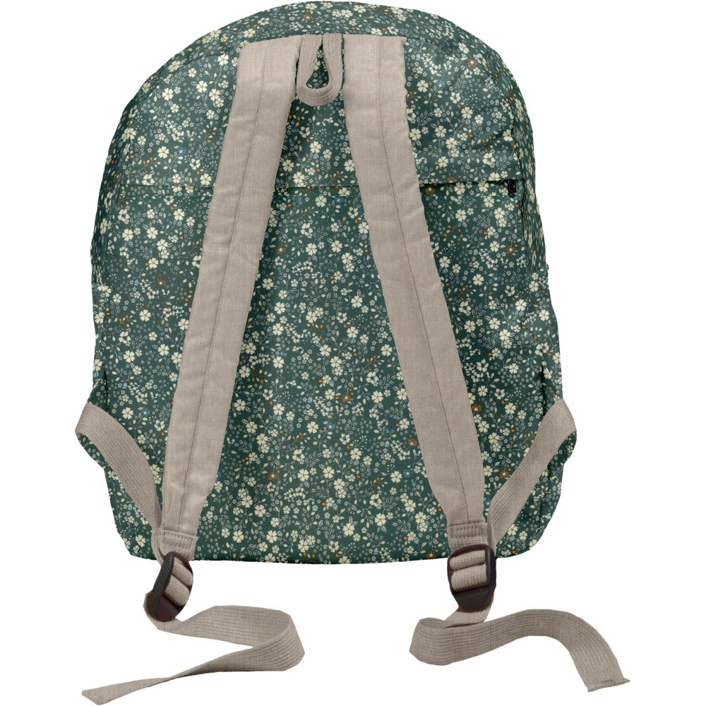 Sac À Dos Pliable Fleuri Kaki
