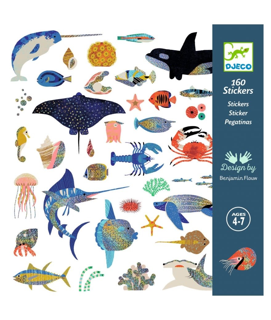 Djeco dj09278 Stickers ocean