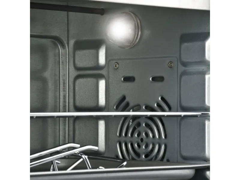 Girmi FE42, 42 L, Sort, Rød, Dreje, 100 - 230 °C, 1 hylder, Mekanisk