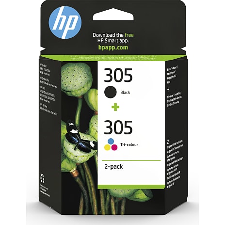 HP 305 Combo pack original printerblæk