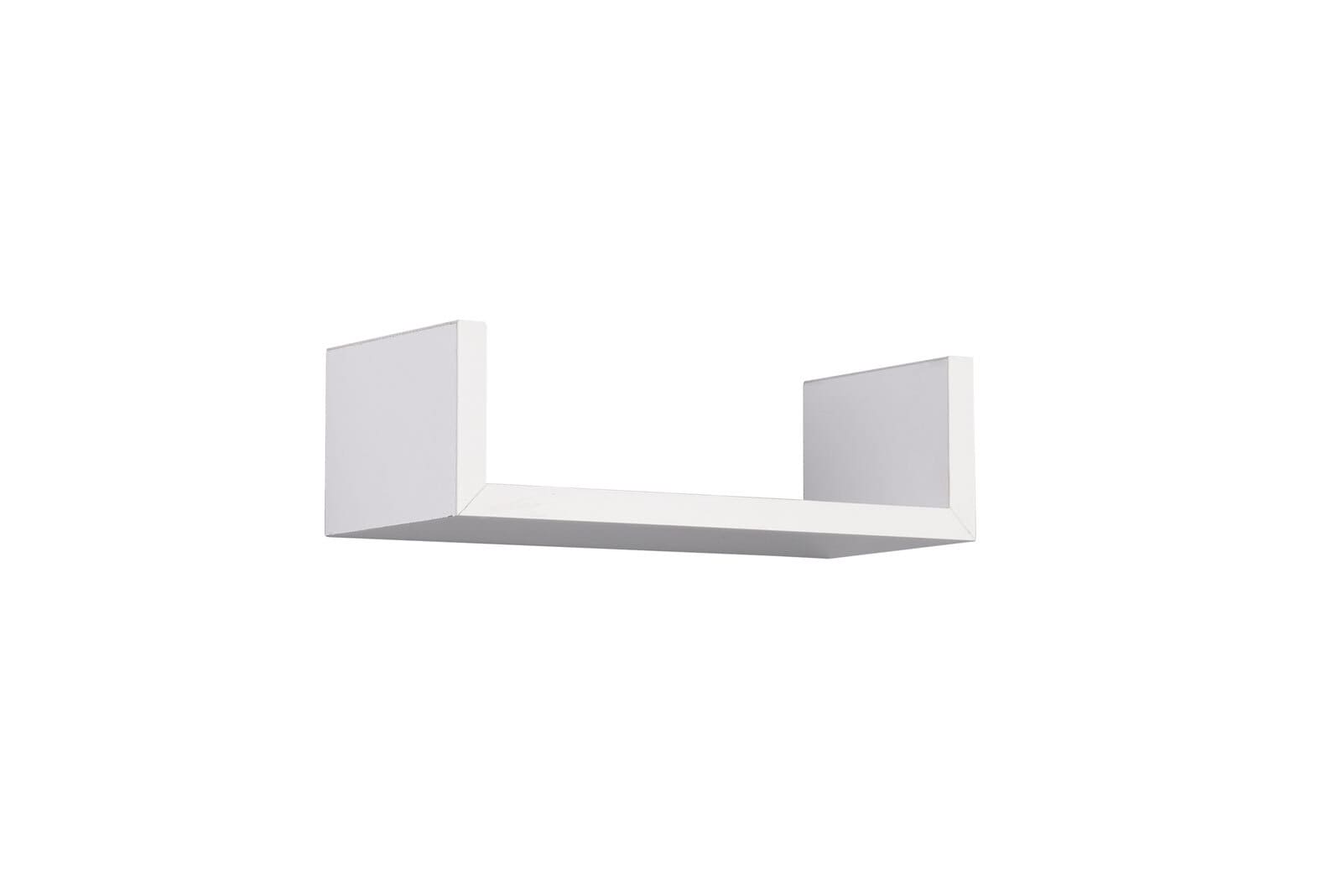 Wandregal 3er Set Ava weiß MDF