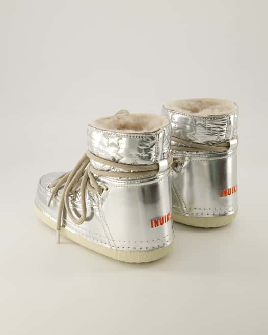 Inuikii Bomber Star Winterschuhe in Silber